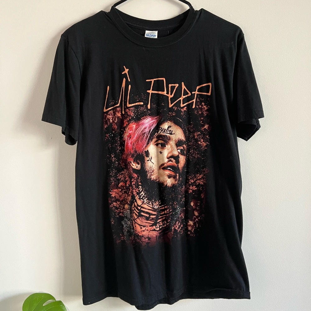 Lil Peep black t shirt